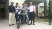 Konsumen big bike Honda wilayah Jakarta-Tangerang akan segera menerima pesanannya.