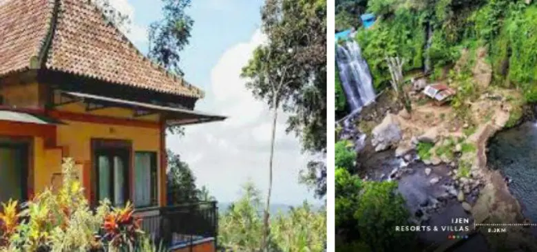 Bersenang-senang di Triple Waterfalls di Banyuwangi dari #agodabasecamp Ijen Resort & Villas (Foto: agoda)