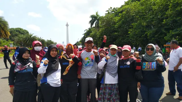 Ratusan Buruh Peringati Hari Perempuan Sedunia