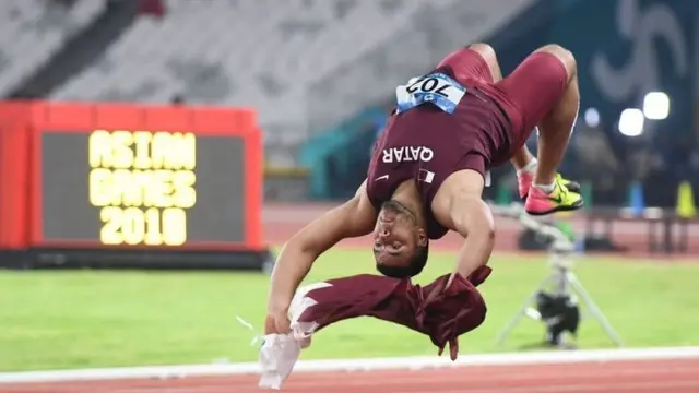Selebrasi unik para atlet asian games (foto: Twitter/@giewahyudi)