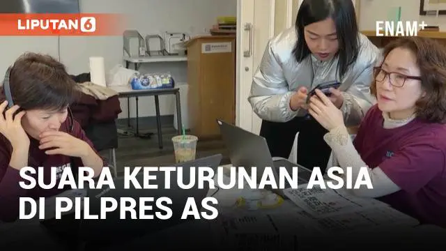 VIDEO: Suara Warga Keturunan Asia Diperebutkan dalam Pilpres AS