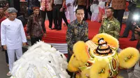 Jokowi buka perayaan Cap Go Meh di Bogor (foto: Faizal Fanani)
