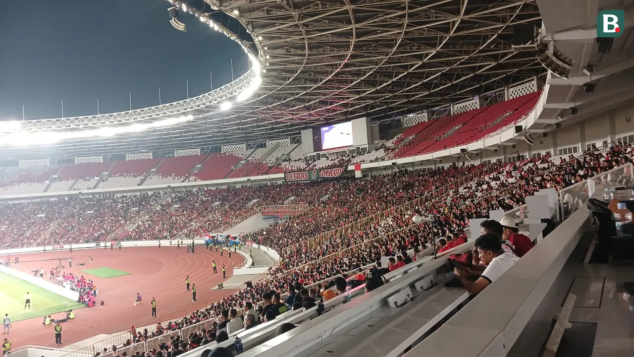 Aksi Suporter Timnas Indonesia Vs Brunei Darussalam di Kualifikasi Piala Dunia 2026