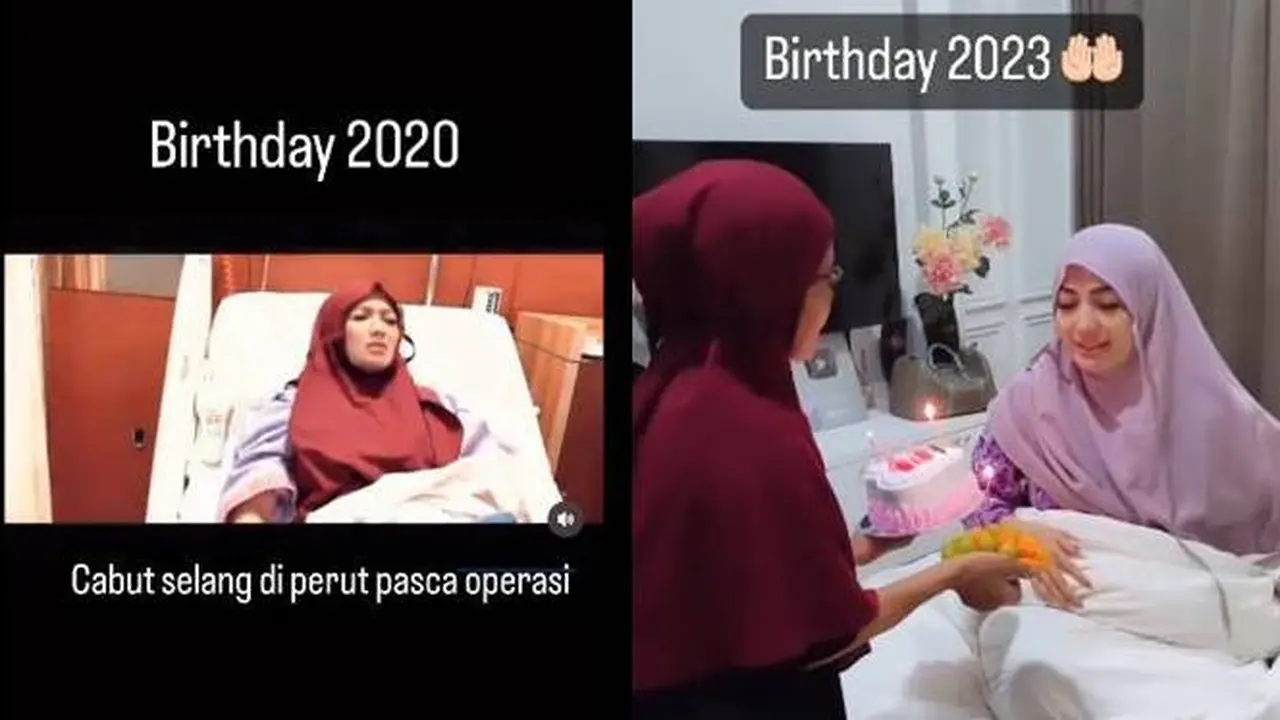 7 Potret Imel PC saat Rayakan Ulang Tahun Ketika Lawan Kanker Langka yang Bikin Haru