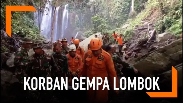 Petugas gabungan menemukan satu jenazah wisatawan yang tertimbun longsor di Lombok. Petugas juga memastikan tak ada lagi korban di kawasan wisata Air Terjun Tiu Kelep.