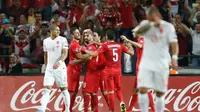 Turki vs Belanda (EPA/Tolga Bozoglu)