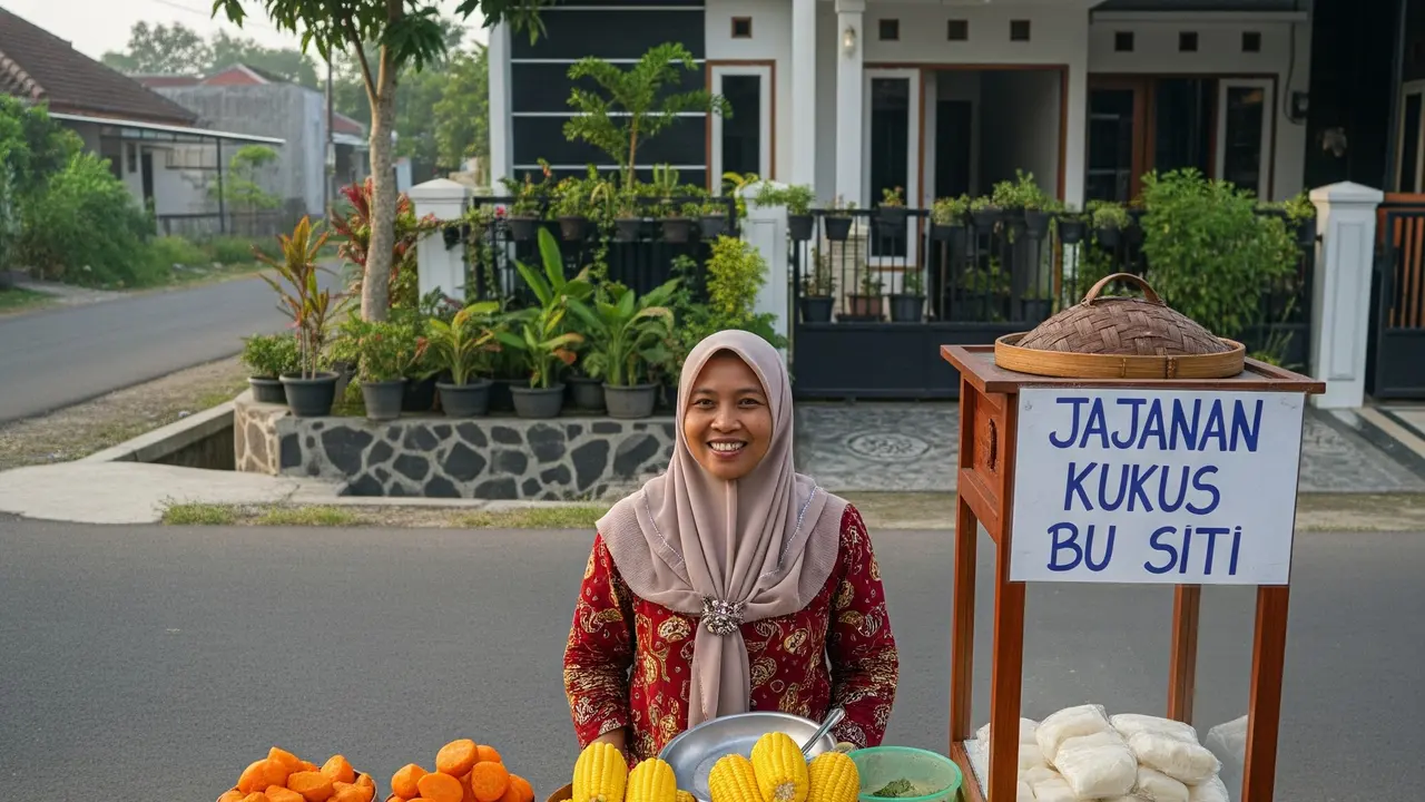 Ide Jualan Kukusan Modal Kecil Untung Besar/ Ilustrasi AI