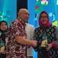 Menteri Koperasi dan UKM (MenKop UKM) Teten Masduki pada acara Meet Up Forum Pendampingan Usaha Mikro Mandiri di Kota Bogor, Rabu (22/5/2024).