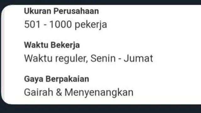 6 Syarat Nyeleneh di Lowongan Kerja Ini Bikin Tepuk Jidat