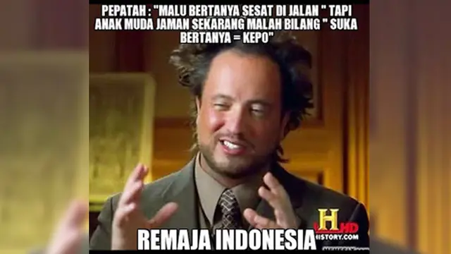 Deretan Meme Kocak Sumpah Pemuda, Beda Pemuda Dulu dan Sekarang