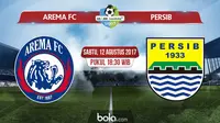 Jadwal Siaran Langsung Liga 1: Arema Vs Persib
