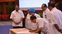 Menteri Pariwisata Arief Yahya saat Rapat Koordinasi Nasional (rakornas) Pariwisata di Kementerian Pariwisata.