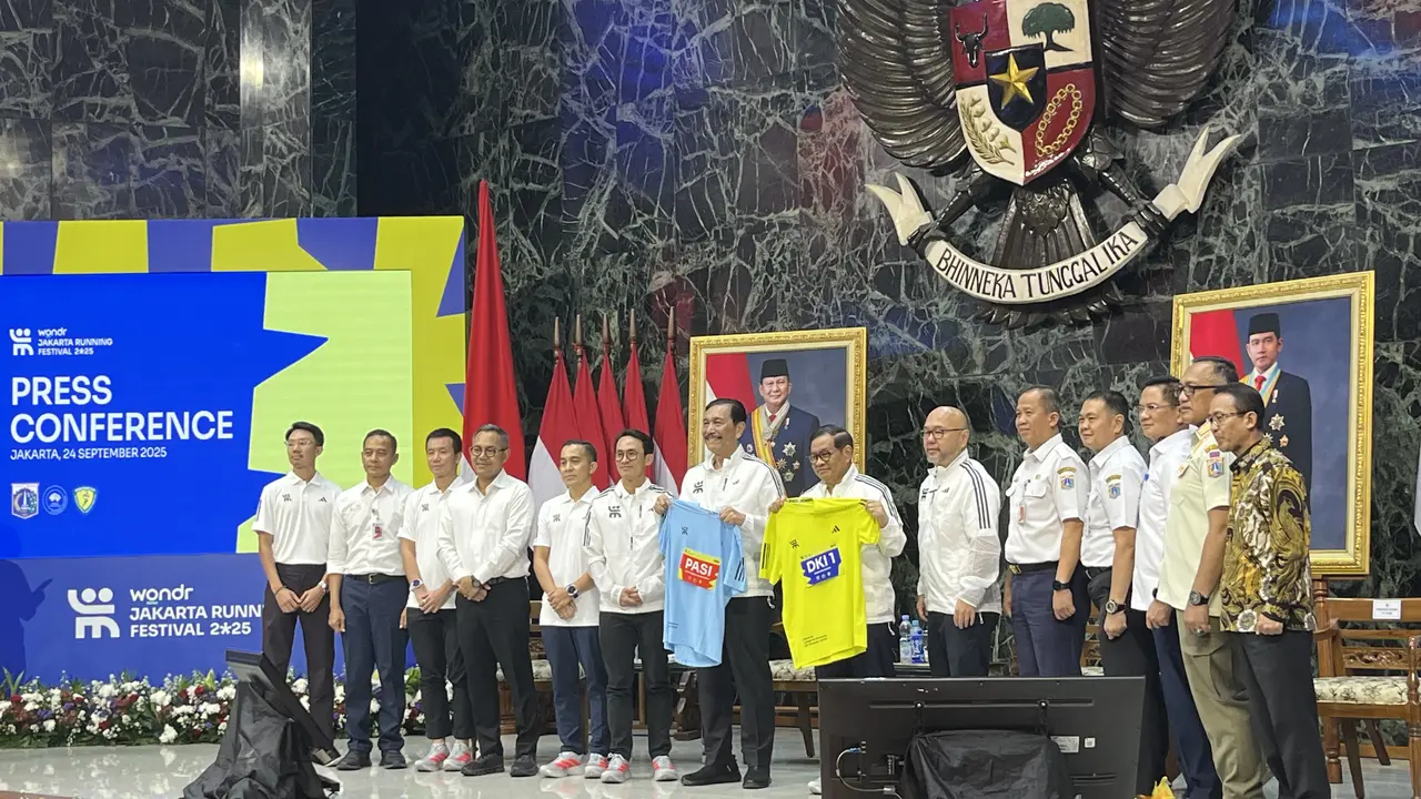 Jakarta akan menjadi tuan rumah Wondr Jakarta Running Festival 2025 yang diselenggarakan pada 23-26 Oktober 2025. (Liputan6/M Radityo Priyasmoro)
