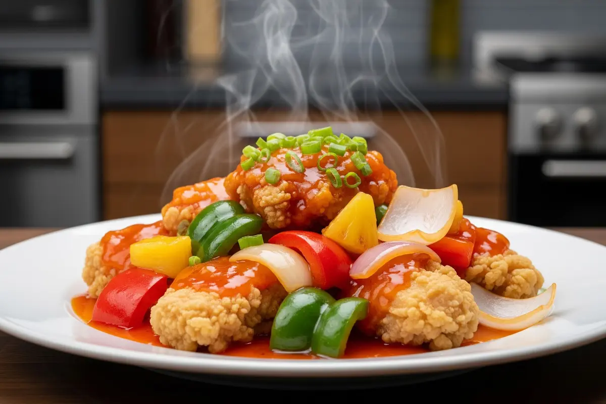 Cara Membuat Ayam Asam Manis Tepung