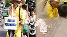 Seorang pensiunan PNS di Bandung mengajak semua orang untuk lebih mencintai lingkungan di kota tersebut. Di waktu luang, Sariban tak segan membersihkan sampah di jalan dan mencabut paku di pohon.