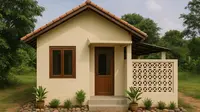7 Model Rumah Sederhana di Desa dengan Roster Estetik, Bikin Tampilan Depan Rumah Makin Menawan
