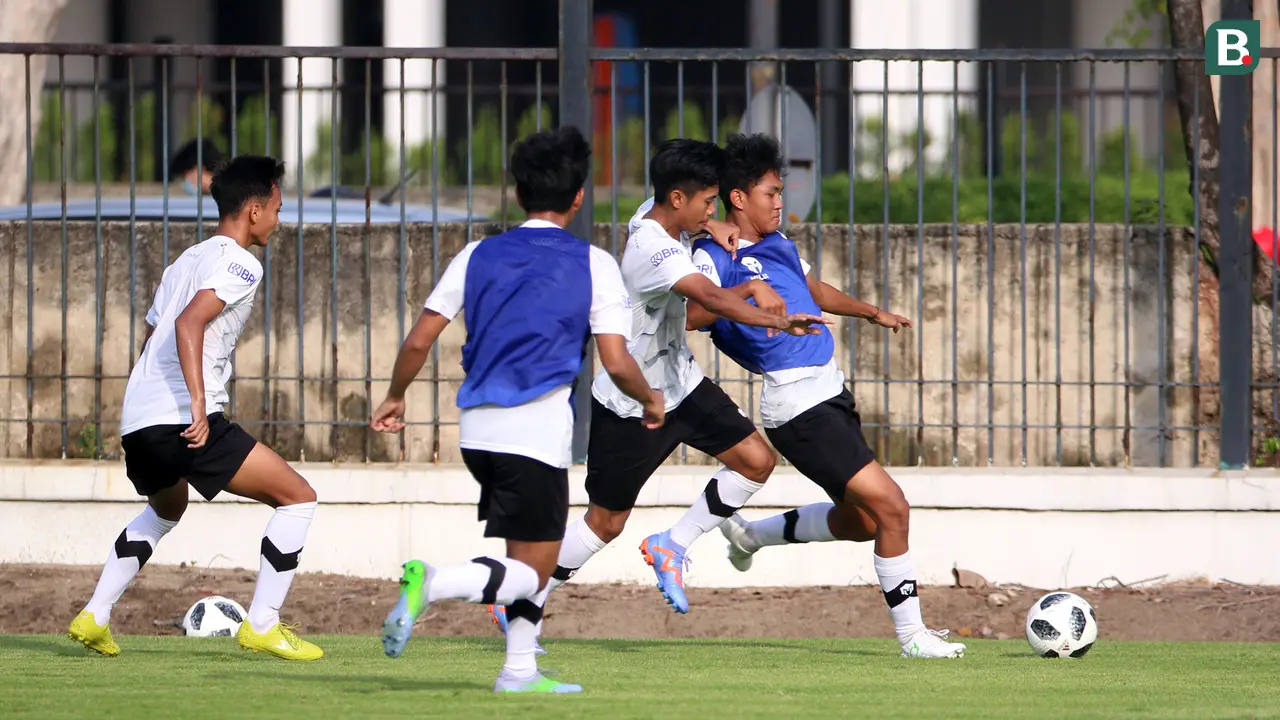 Latihan Timnas Indonesia U-17
