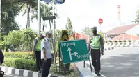 Cegah Pemudik Nyasar, Rambu Petunjuk Jalan Arus Mudik Mulai Dipasang di Kota Tangerang