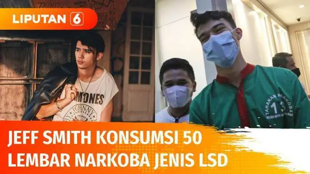 Seolah gak kapok dari kasus sebelumnya, aktor Jeff Smith kembali ditangkap akibat penyalahgunaan narkoba. Petugas sita barang bukti narkoba jenis baru, LSD sebanyak 2 lembar, sisa dari 50 lembar yang sudah Jeff konsumsi.