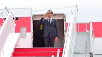 Presiden Joko Widodo atau Jokowi memulai rangkaian kunjungan ke sejumlah negara di kawasan Afrika, yakni ke Kenya, Tanzania, Mozambik, dan Afrika Selatan, Minggu (20/8/2023). (Foto: Muchlis Jr - Biro Pers Sekretariat Presiden).