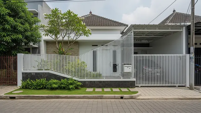 9 Model Pagar Roster untuk Rumah Kecil agar Sirkulasi Udara Lancar dan Sejuk