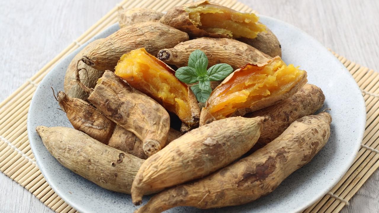 ubi madu cilembu bakar panggang