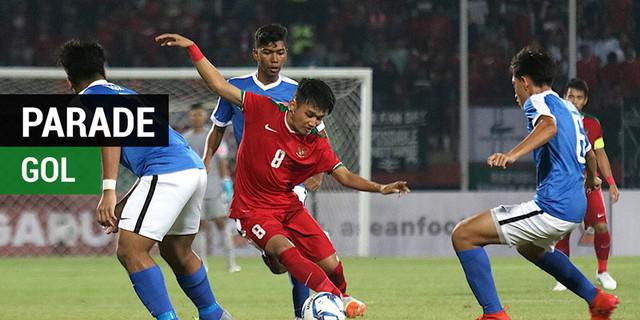 VIDEO: 9 Gol Timnas Indonesia U-19 pada 3 Laga Piala AFF U-19 2018