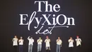 Kemeriahan konser dibuka dengan tiga lagu yaitu The Eve, Ko KO Bop, dan Forever. Tak sampai di situ, EXO kembali menghibur para penggemarnya melalui lagu Growl. (Foto: twitter.com/weareoneEXO)
