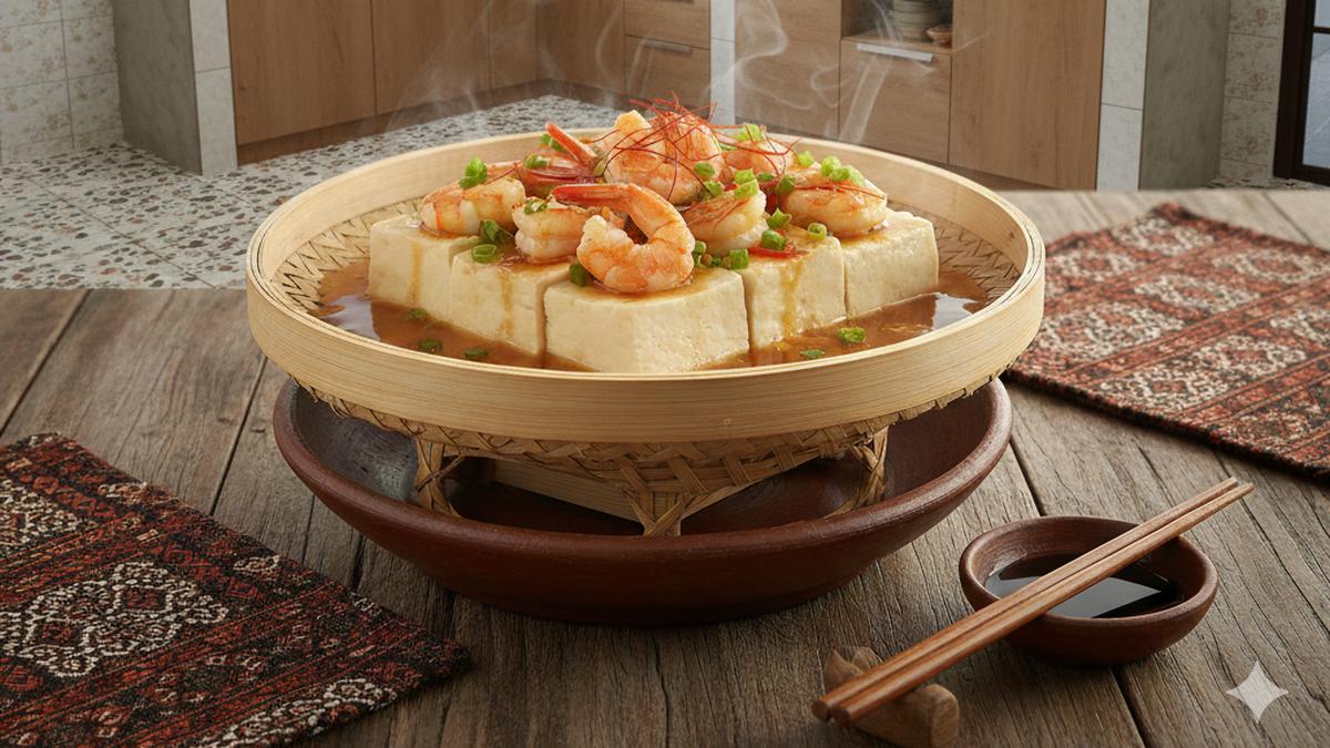 Resep Tahu Kukus Udang Sederhana yang Lembut dan Tidak Amis, Mudah Dibuat