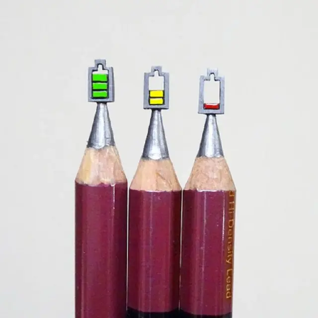 Sangat Detail, 10 Karya Ukiran Pensil Ini Bikin Takjub