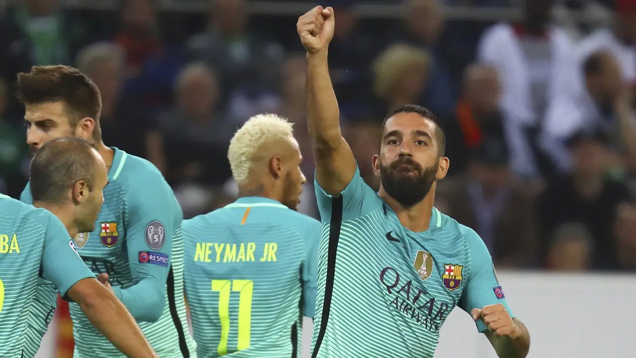Ragam Ekspresi Pemain dan Pelatih Barcelona pada Liga Champions