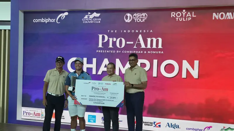 Pasangan Pegolf Malaysia-Indonesia Juara The Indonesia Pro-Am 2024