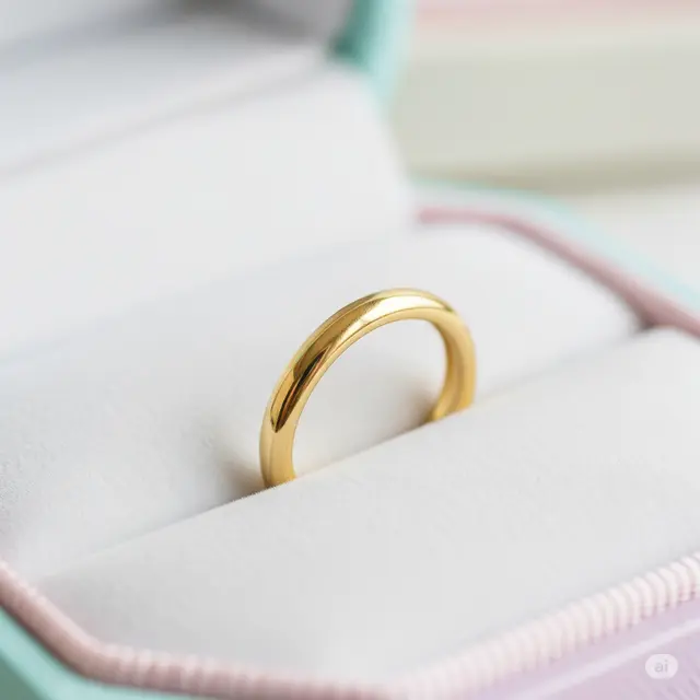 Pilihan Cincin Emas Anak Bayi Anti Alergi