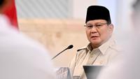 Presiden Prabowo Subianto saat memimpin sidang kabinet paripurna di Istana Negara Jakarta, Jumat (13/3/2026) (Biro Pers)
