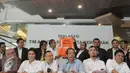 Ahmad Dhani dan sejumlah pengacara mendeklarasikan Tim Advokasi Jakarta Bergerak, Jakarta, Rabu (30/3/2016). Mereka menginginkan Pilkada DKI tidak diwarnai kecurangan dan menuntut pengusutan kasus RS Sumber Waras. (Liputan6.com/Helmi Afandi)