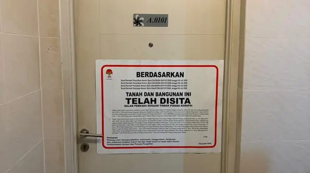 Setelah Rumah dan Mobil, Kini Apartemen Anggota DPRD Bengkulu Disita KPK