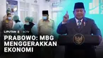 Program Makan Bergizi Gratis kembali disinggung Presiden Prabowo sebagai program yang berhasil menggerakkan perekonomian. Menurut Prabowo, program MBG mendorong konsumsi mulai dari tingkat desa.