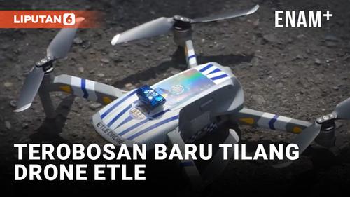 VIDEO: Gokil! Polda Jateng Uji Coba Tilang Pakai Drone ETLE