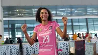 Pemain&nbsp;Jakarta Pertamina Enduro asal Amerika Serikat Jordan Thompson di&nbsp;PLN Mobile Proliga 2025. (foto:&nbsp;Jakarta Pertamina Enduro)