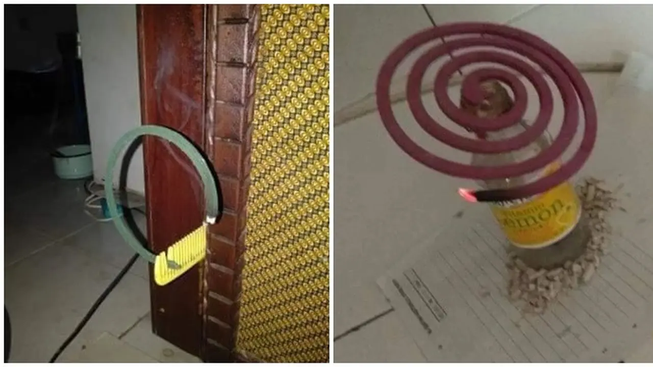 6 Potret Penyangga Obat Nyamuk Bakar Nyeleneh Ini Bikin Tepuk Jidat