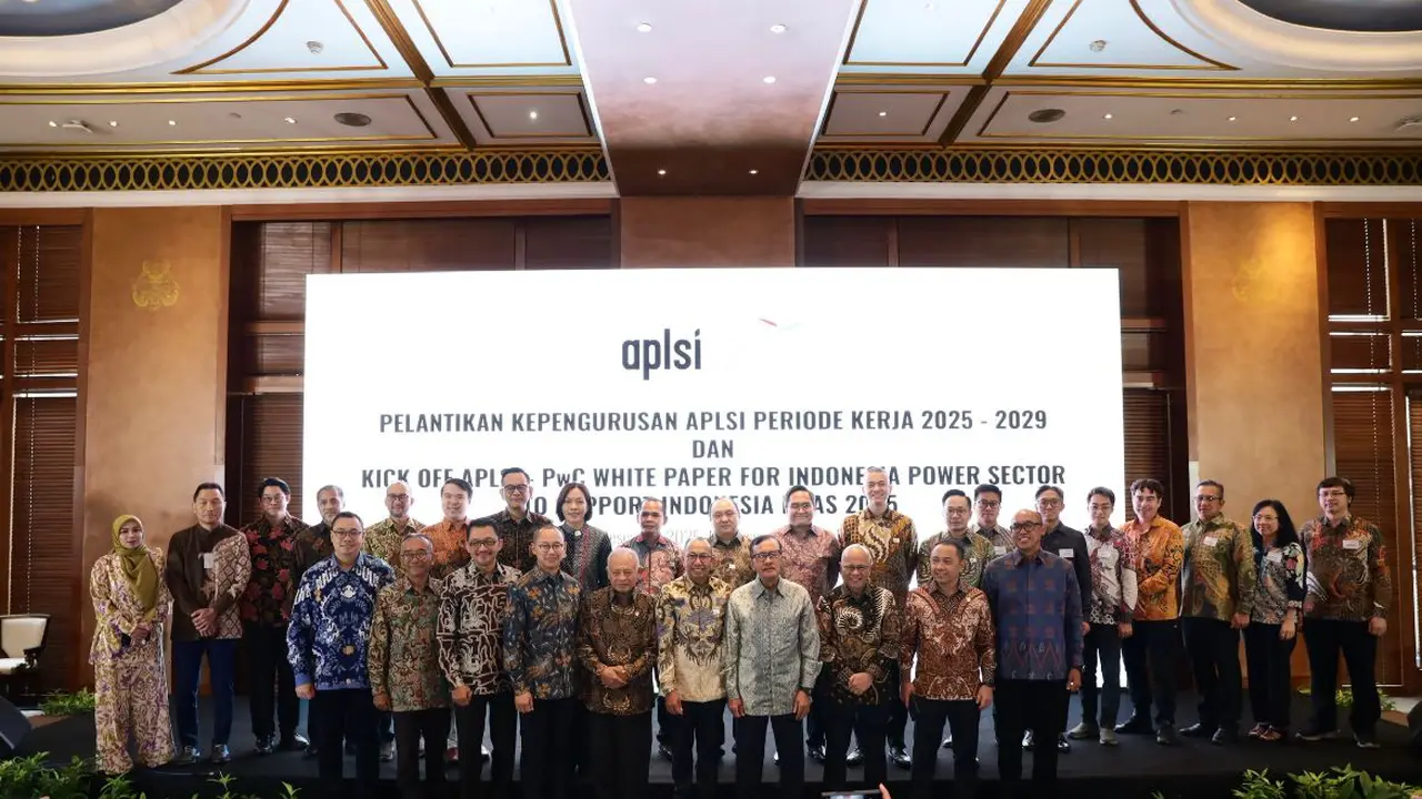 Asosiasi Produsen Listrik Swasta Indonesia (APLSI) resmi melantik Pengurus dan Komite Kerja periode 2025–2029. (Foto: istimewa)