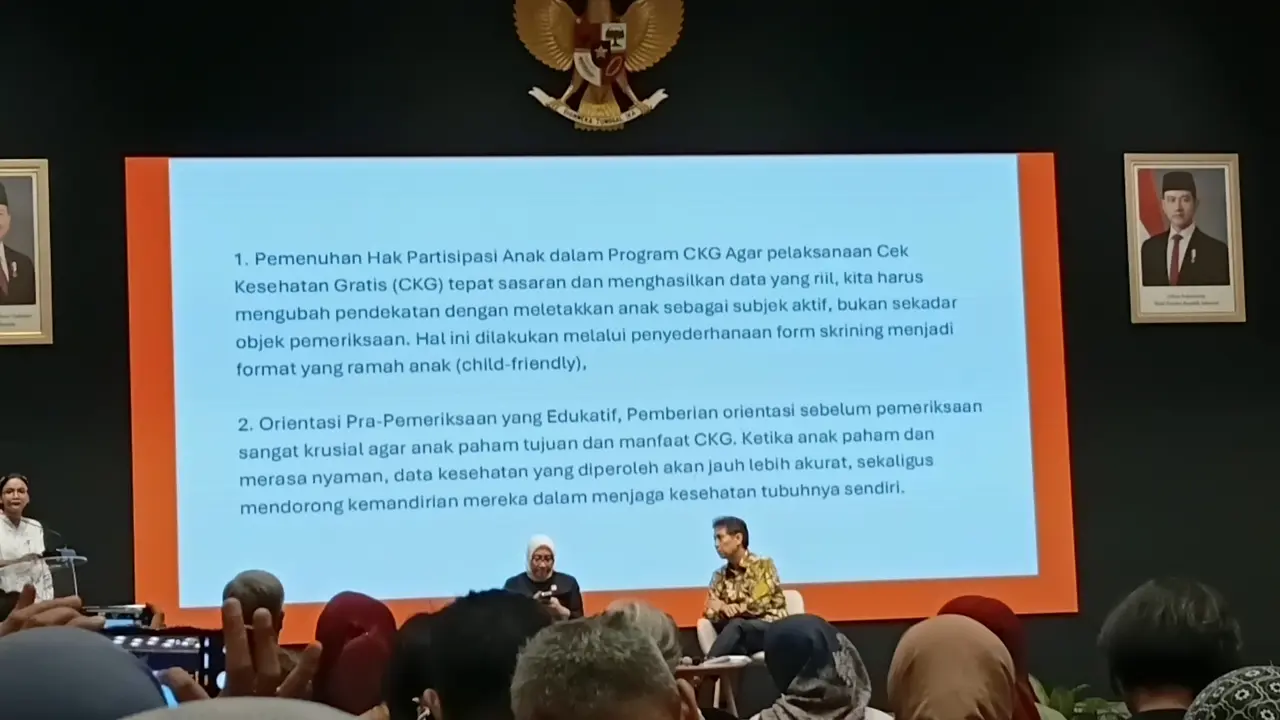 Diskusi Publik: Setahun Cek Kesehatan Gratis (CKG) untuk Anak