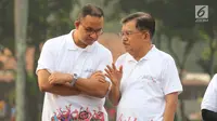 Tak Hanya Satu Mobil, JK-Anies Juga Sarapan Bareng