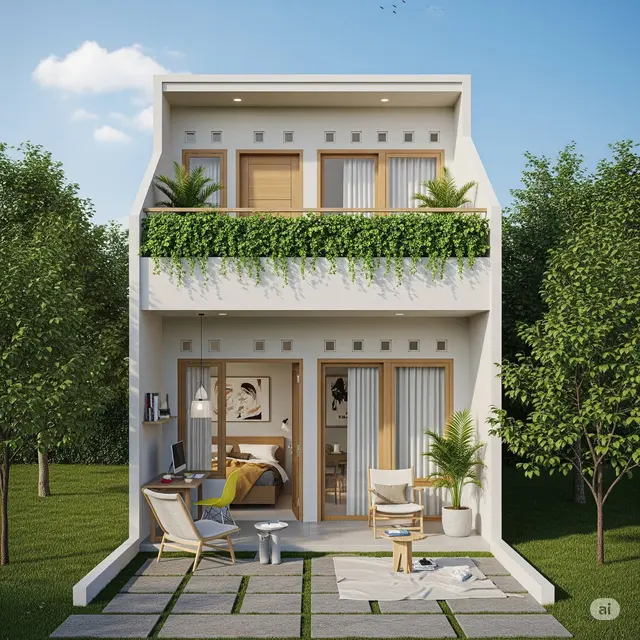 Rumah Sederhana Jogja. Foto: Gemini