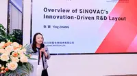 Produsen vaksin atau perusahaan biofarmasi asal China Sinovac Biotech Ltd. (Liputan6.com/Winda Nelfira)