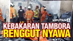 Musibah kebakaran terjadi di kawasan Tambora Jakarta Barat. Api hanguskan rumah berlantai dua, 5 orang penghuni rumah meninggal dunia.