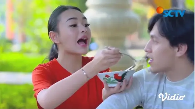 Amanda Manopo dan Jefri Nichol pernah dipasangkan di FTV SCTV (Foto: Vidio)