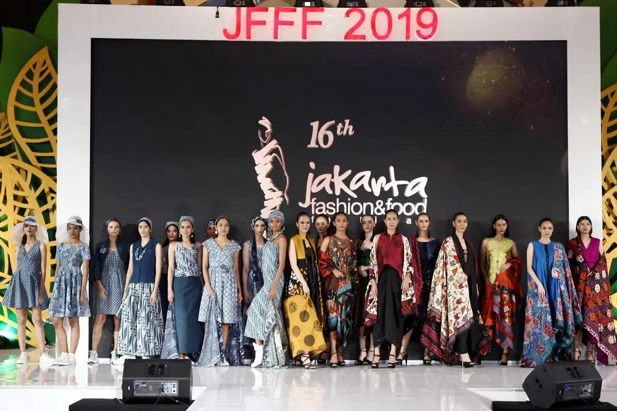Koleksi dari para desainer Yayasan Batik Indonesia/dokumentasi JFFF 2019
