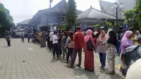 Warga Kota Bogor protes kenaikan biaya air PDAM (Achmad Sudarno/Liputan6.com)
