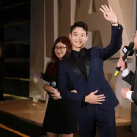 Para penggemar Kpop di Indonesia kembali dimanjakan dengan kehadiran sang idola. Setelah personel SNSD beberapa waktu lalu, kini giliran Minho SHINee yang menyambangi tanah air bertemu penggemarnya. (Adrian Putra/Bintang.com)